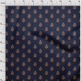 thumbnail image 3 of oneOone Coton Bio Voile Feuilles & Imprimé Floral BTY 42 Pouces de Large, 3 of 5