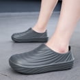 thumbnail image 2 of Dakaela Chef Shoes for Men Nonslip Water Proof Garden Kitchen Work Clogs Comfortable Nursing Mules, 2 of 8