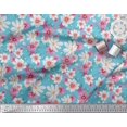 thumbnail image 3 of Soimoi Rayon Fabric Cosmos Floral Decor Fabric Printed Yard 56 Inch Wide, 3 of 3