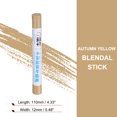 thumbnail image 2 of Uxcell Wood Filler Sticks Wood Furniture Scratch Repair Touch Up, Autumn Yellow, 2 of 7