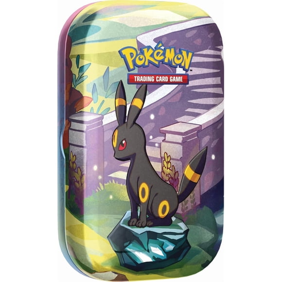 Pokemon TCG: Scarlet & Violet —Prismatic Evolutions Mini Tin - Umbreon (2 Booster Packs & 1 Coin)