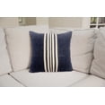thumbnail image 5 of Mainstays Decorative Cushion Cover - Harbor Blue, Textured Accent Pillow, 5 of 5