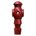 thumbnail image 4 of jinwen Machine de Soccer Homme Figurine en Résine 5/8 Pouces Pièces de Rechange Joueur de Table de Soccer Rouge Foncé, 4 of 9