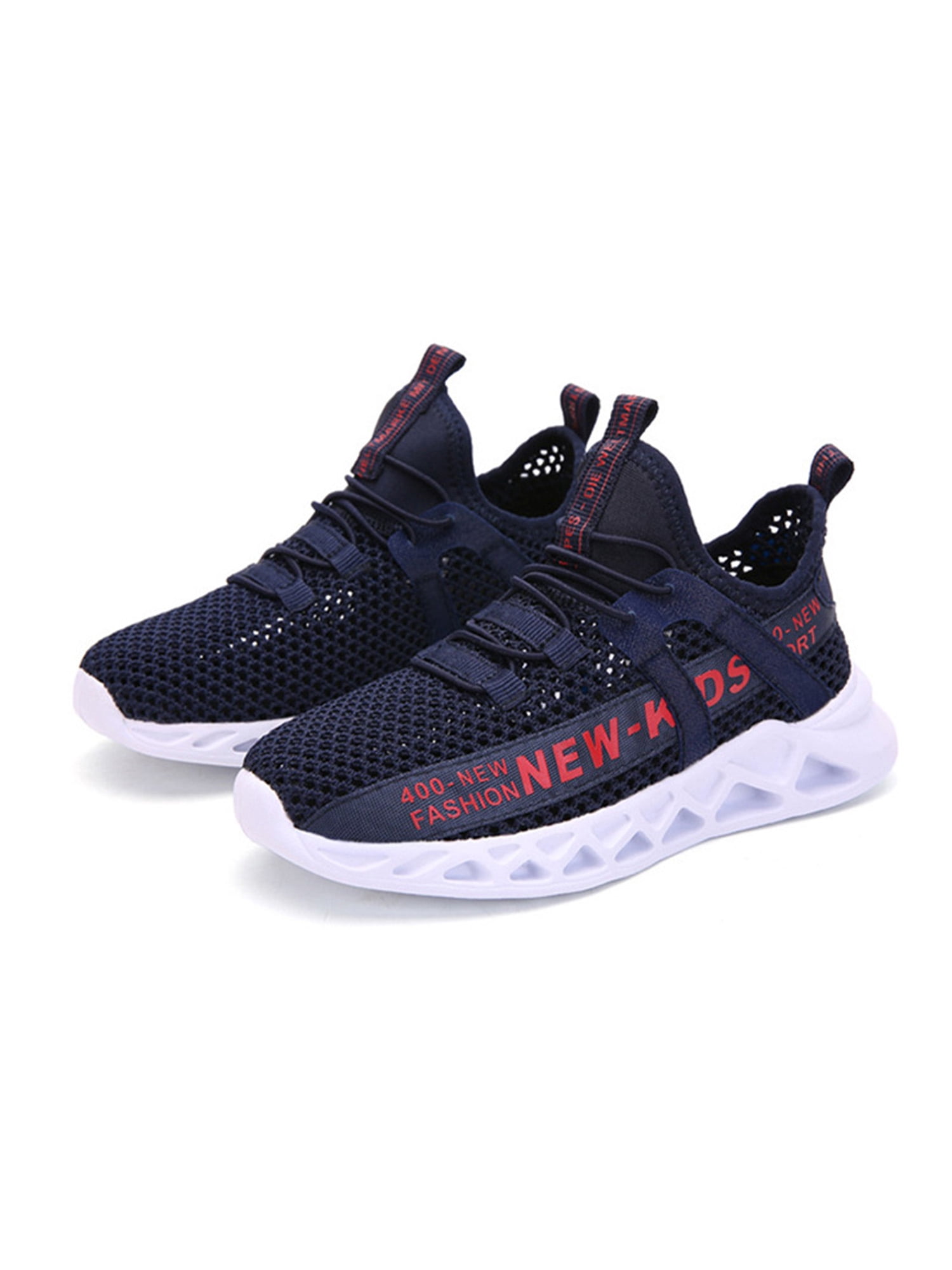 CVLIFE Garçons Filles Chaussures de Course Sport Marche Espadrilles Athlétiques Confort Espadrilles pour Enfants
