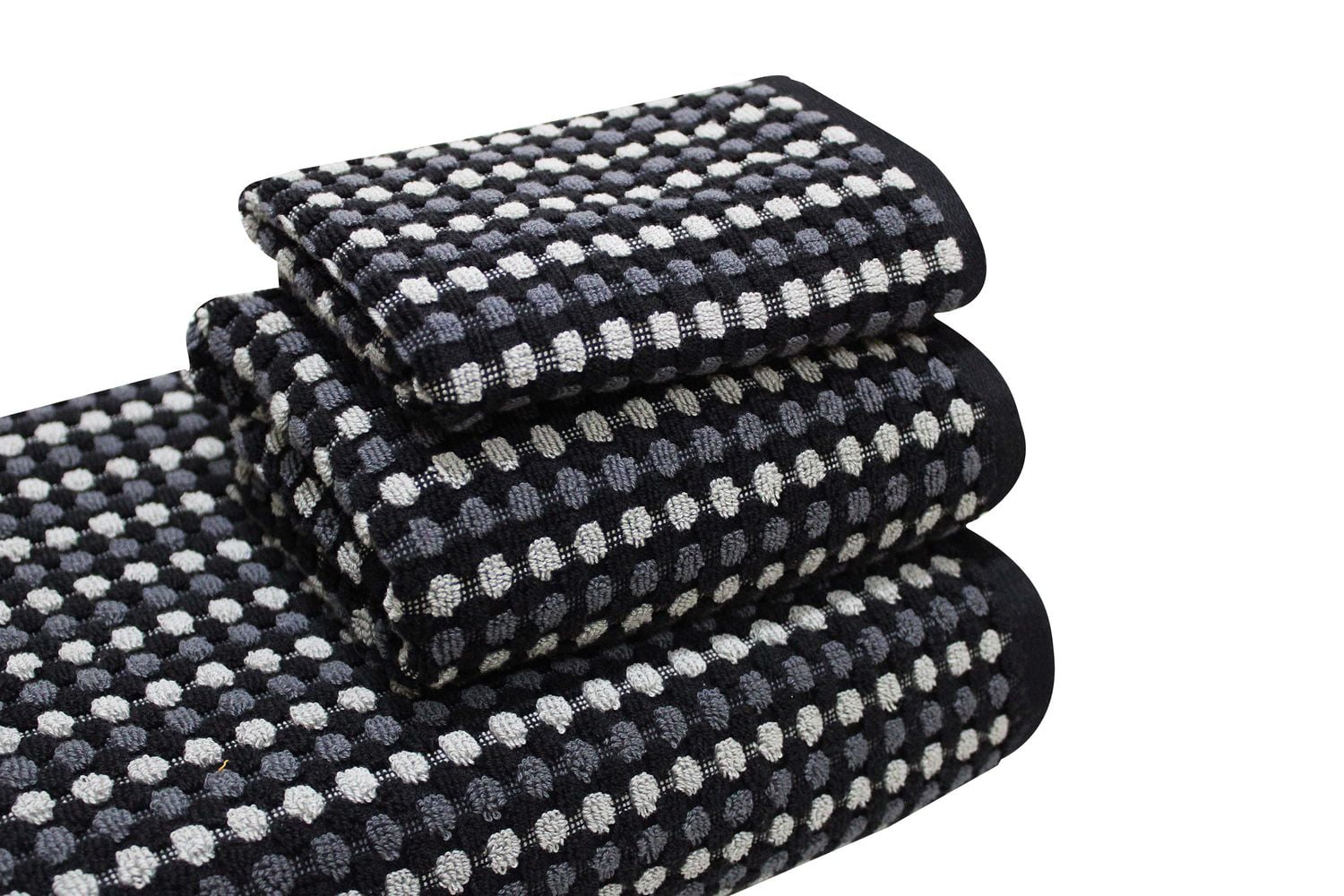 Serviette de toilette en coton Hometrends pour salle bain, douce et absorbante.