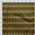 thumbnail image 4 of oneOone Cotton Cambric Olive Green Fabric African Aztech Sewing Craft Projects Fabric Prints By Yard 56 Inch Wide, 4 of 4