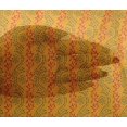 thumbnail image 4 of oneOone Viscose Chiffon Fabric Leaves & Floral Block Decor Fabric Printed BTY 42 Inch Wide, 4 of 4