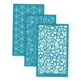 thumbnail image 2 of Abbracc 3 Pcs Outil en Argile Pochoirs pour Sérigraphie, Kit d'Impression Réutilisable pour Sérigraphie, Soie, 2 of 9