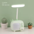 thumbnail image 3 of EIMELI Cute Deer Bunny Table Lamp Cartoon Animal Learning Eye Protection Night Light Teens Girls Boys Gift, 3 of 14