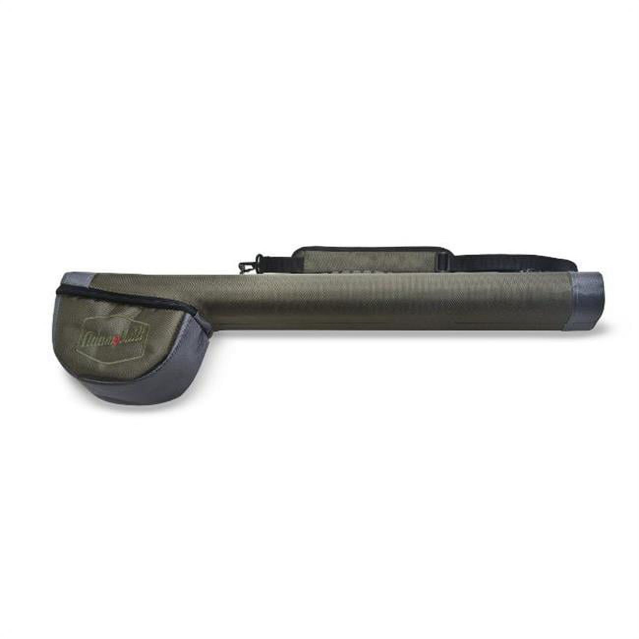 Adamsbuilt TWD4FRCP-GRN Tailwater Double Fly Rod Case With Pouch - 4 Piece