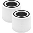 thumbnail image 1 of Laukowind for LEVOIT Core P350 Replacement Filte Grade 3-in-1 True High-Efficiency Activated Carbon Pet Care Allergy Compatible with Part No Core P350-RF Air Purifier Filtes White (2 Pack), 1 of 5
