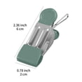 thumbnail image 3 of Home Savings and Storage Items Clearance!Pcksrro Dipped Plastic Pants Clip Seamless Drying Stainless Steel Pants Rack Windproof Small Clip Fixed Clothes Clip Household Strong Metal Clothes Drying, 3 of 3