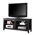 thumbnail image 1 of Kingfisher Lane 58" Wood TV Console in Black, 1 of 3