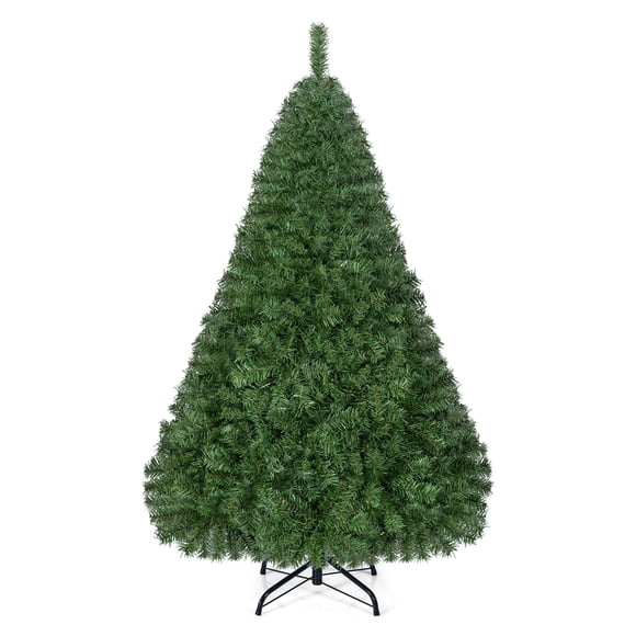 Costway Arbre de Noël Artificiel de 5 Pi avec 519 Pointes à Branches Complètes et Support Métallique Pliant