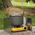 thumbnail image 2 of Amdohai Pare-Brise de Cuisinière Extérieur Camping Cuisson Pare-Brise Pliant Cuisinière de Camping Pare-Brise de Cuisinière, 2 of 8