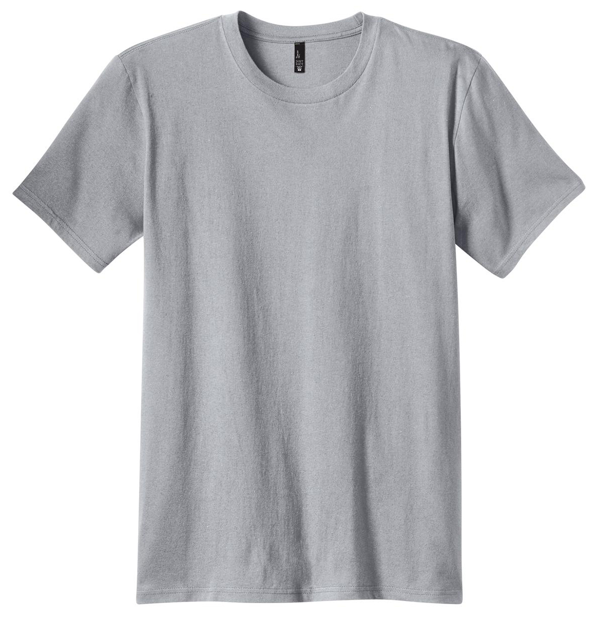 District Threads T-Shirt de Concert pour Jeunes Hommes Gris Chiné 2TG