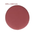 thumbnail image 2 of 10 Pcs Feuilles de Sable Disques Rondes 5 Pouces/125mm 40-2000Granules Polissage Papier de Sable, 2 of 3