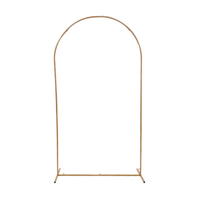 Tnarru Metal Arch Backdrop Stand Balloon Arch Stand for Ceremony Home Decor Outdoor M