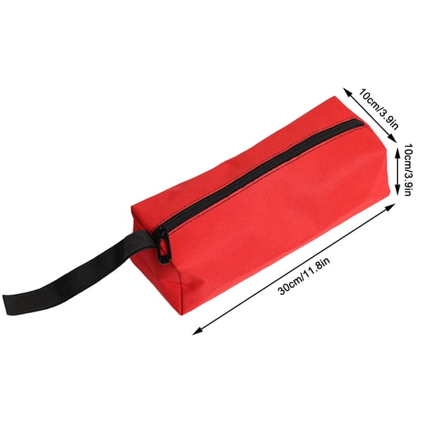 CEHVOM Repair Tool Organizer Storage Bag Oxford Cloth Small Tool Bag With Zipper Waterproof Pocket Tool Holder Clearance