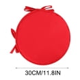 thumbnail image 2 of SSZMDLB Coussins Ronds pour Chaise, Coussins d'Assise en Tissu Polyester Épaissi pour Intérieur et Extérieur avec Attaches, Coussin Rond de 30 cm pour Chaise de Salle à Manger pour Meubles de Jardin et de Patio, Coussins Ronds pour Chaise, 2 of 2