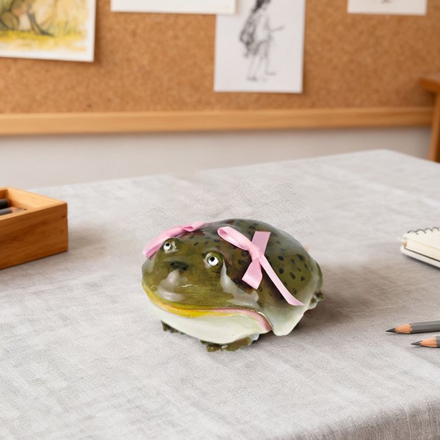 Klonfd Earbuds Compatible With Frog Design Cover Animals Soft Scratch Wireless Earphone Protector Handmade