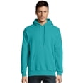 thumbnail image 1 of Hanes Chandail à Capuchon en Molleton ComfortBlend EcoSmart pour Hommes, 2TG, Sarcelle, 1 of 3