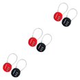 thumbnail image 2 of pitrice 2 Pcs Cadenas à Combinaison en Métal Robuste avec Grand Application Cadenas à Combinaison Cadenas Numérique 3Ensemble, 2 of 6