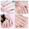 thumbnail image 4 of Poly Gel Nail Kit, 1pcs 15ML Quick Building Gel & 100pcs Nail Tips & a Therapy Pen, a Double-end Pusher, a Transparent Clip Nail Art Extension Manicure Set for Beginner or Technician, 4 of 7