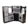 thumbnail image 1 of KidKraft Ultimate Corner Play Kitchen with Lights & Sounds - Espresso, 1 of 9