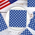 thumbnail image 4 of Lot de 12 Serviettes en Papier Patriotiques Rouges et Bleues avec Star et Rayures pour Fêtes du 4 Juillet, Souper de la Fête de l'Indépendance et Fournitures Jetables pour la Cuisine, 4 of 6