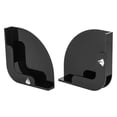 thumbnail image 2 of GUOOL 2 Pcs Media Display Shelf Wall Mounted Durable Acrylic Self Adhesive Magazine CD Black, 2 of 9