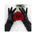 thumbnail image 4 of Unique Bargains Paires de Gants à Doigts Complets Extensibles pour Femmes, Longueur Opéra, 4 of 5