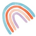 thumbnail image 4 of Lovely Large Rainbow Wall Sticker Kid Room Rainbow Wall Decal Adornment for Home, 4 of 8