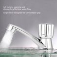 thumbnail image 3 of Qiilu ABS Plastic Single Cold Faucet Water Tap Bathroom Basin Kitchen Sink Accessories, Single Cold Water Tap, 3 of 6