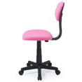 thumbnail image 4 of Nouvelle Chaise de Bureau d'Ordinateur en Tissu Rose, 4 of 5