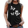 thumbnail image 1 of LSLJS Blouse Sans Manches Imprimée Décontractée pour Femme à Col Rond, Aguichant, Ajustée, Chandail à Enfiler, Débardeurs pour Femmes, 1 of 4