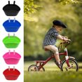 thumbnail image 1 of Bicycle Scooter Basket Large Capacity Bright Color Smooth Edge Strong Load-bearing Simple Installation Kids Bicycle Scooter Basket Storage Container Bike Supplies, 1 of 7