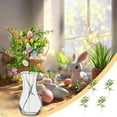 thumbnail image 1 of Boovnll 5Pcs Easter Eggs Stems, Simulated Leaf & Eggs Artificial Eggs Flowers Easter Decorations for Tables Easter Decor for Easter Kitchen Dining Table Centerpiece, Easter Decorations, 1 of 6
