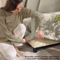 thumbnail image 4 of Harper 80W Sofa and Storage Ottoman with Slipcovers - Sand Basketweave Fabric, 4 of 6
