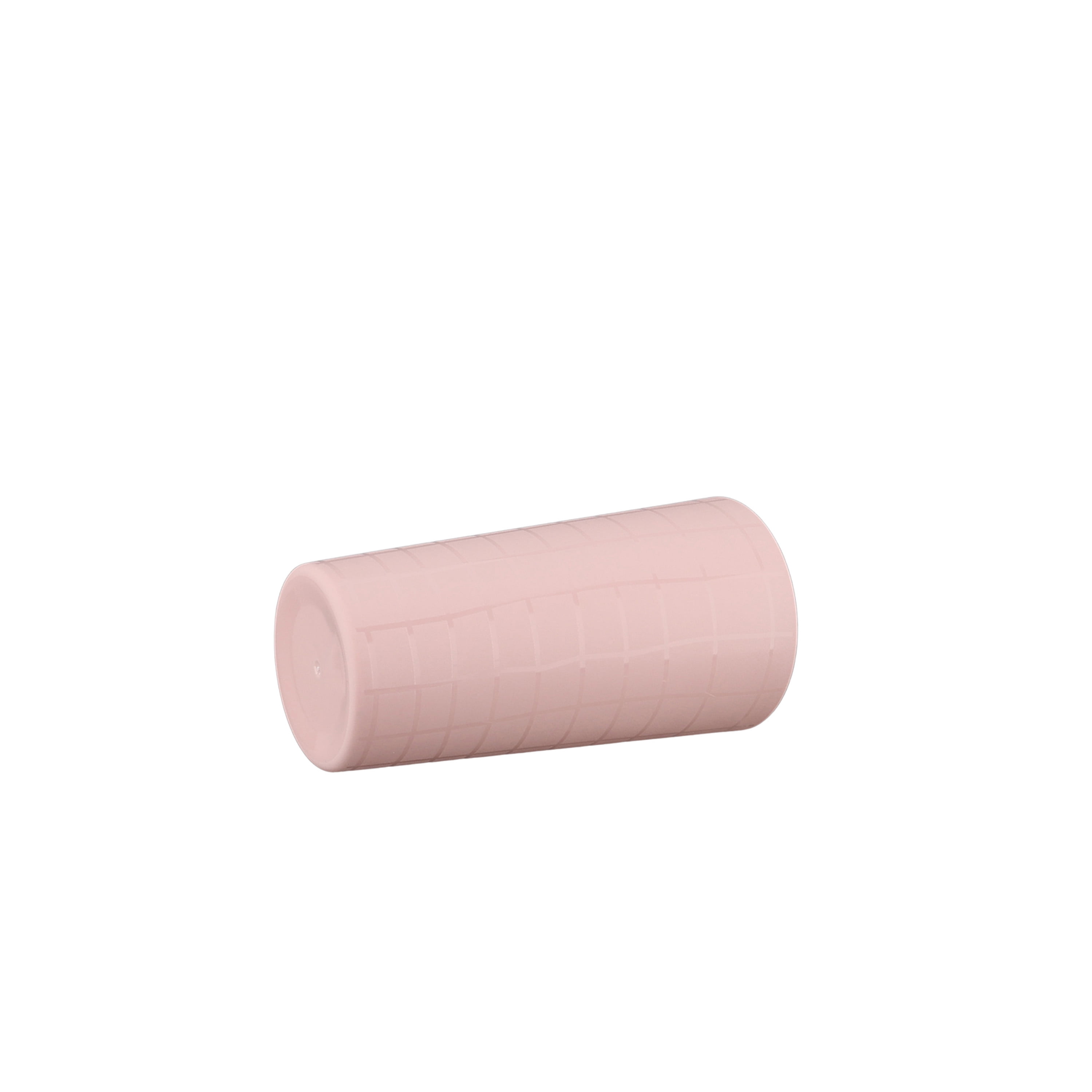 Gobelet en polypropylène à motif quadrillé rose Mainstays, 27 oz, paquet de 1, rose pâle
