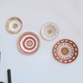 thumbnail image 1 of Becaristey 4pcs/set Exquisite Wall Basket Decor Set Suitable For Any Occasion Unique Style Stylish Home Accents, 1 of 6