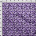 thumbnail image 4 of oneOone Rayon Purple Fabric Abstract Craft Projects Decor Fabric Printed By The Yard 56 Inch Wide, 4 of 4