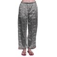thumbnail image 4 of Moomaya Ensemble de Pyjama à Manches Longues et Shorts pour Femmes, Pyjama en Satin à Boutons pour Femmes, 4 of 6