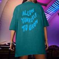 thumbnail image 4 of LSLJS Oversized T Shirts for Women Plus Size Slogan Graphic Drop Shoulder Short Sleeve Tops Summer Loose Pullover Tees, 4 of 8