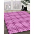 thumbnail image 3 of Ahgly Company Machine Washable Indoor Rectangle Transitional Violet Purple Area Rugs, 3' x 5', 3 of 7