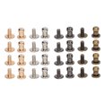 thumbnail image 1 of Rivets en Cuir, Force Forte Vis Chicago Traitement d'Installation Facile pour Ceintures pour DIY, 1 of 8