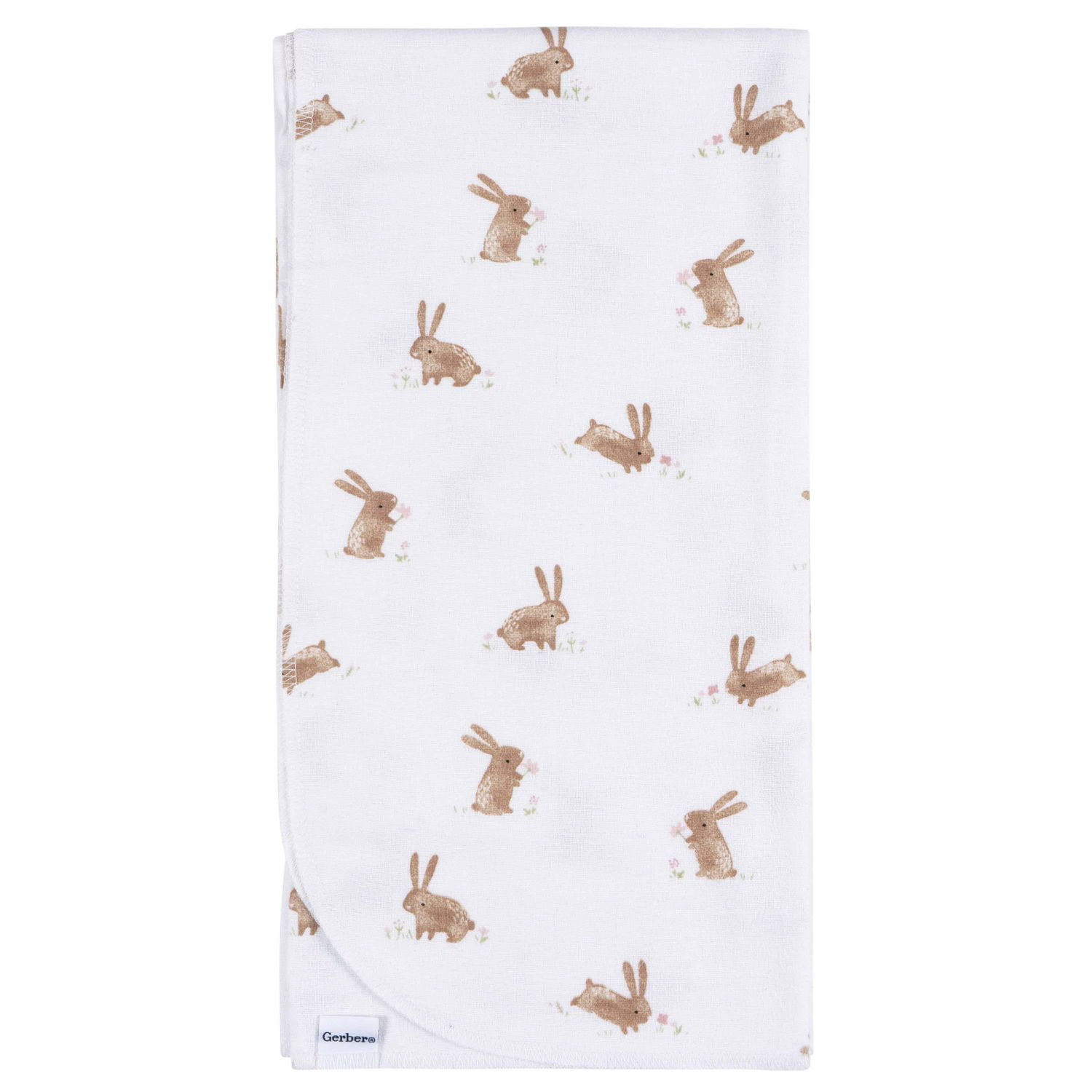 Gerber Childrenswear - Flannel Receiving Blanket