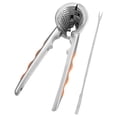 thumbnail image 4 of 1Pc Pecan Crackers Tool Funnel Walnut Plier Nutcracker Pecan Walnut Plier Clip Tool with Nut Pick,Nut Crackers for All Nuts,Ergonomic Metal Nutcracker for Walnuts,Pecans,Hazelnuts,Almonds & Chestnuts, 4 of 5