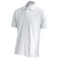 thumbnail image 2 of Basico Polos (Blancs) à Col pour Femmes 100 % Coton Manches Courtes Polos de Golf pour Hommes, 2 of 3