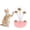 Pink, variant on LSLJS Cat Feeder Toy for Indoor Cats Slow Feeders, Cats and Dogs Leak Interactive Toys Pet Slow Food Toy Balls and Puppies Leak Balls